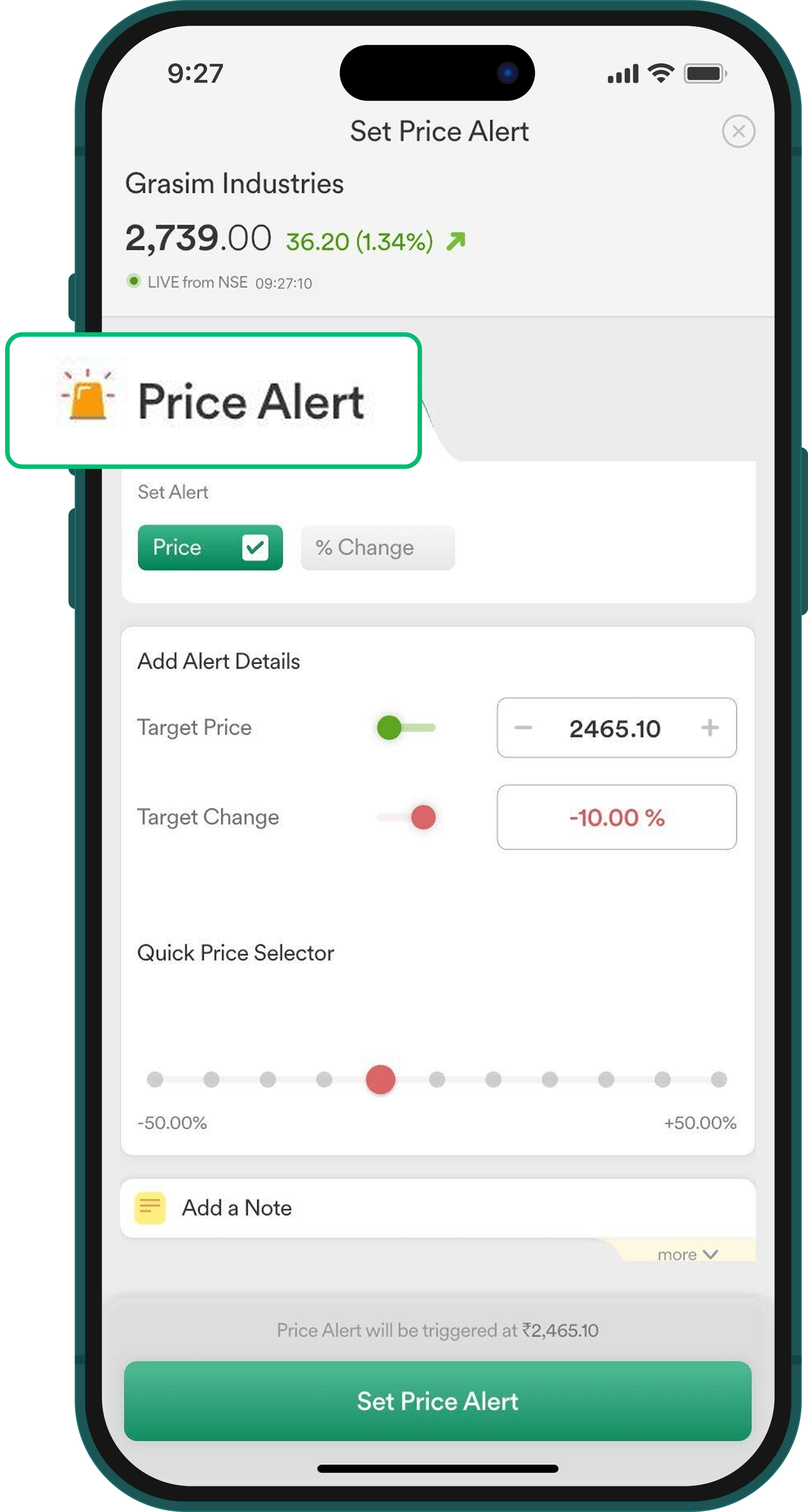 Price Alert